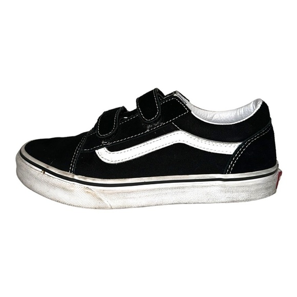 Vans Unisex Juniors Old Skool V Core Strap Shoes 5.5 Juniors Women - Picture 7 of 11